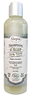 Shampoing d'Alep Aloe Vera 15% Laurier
