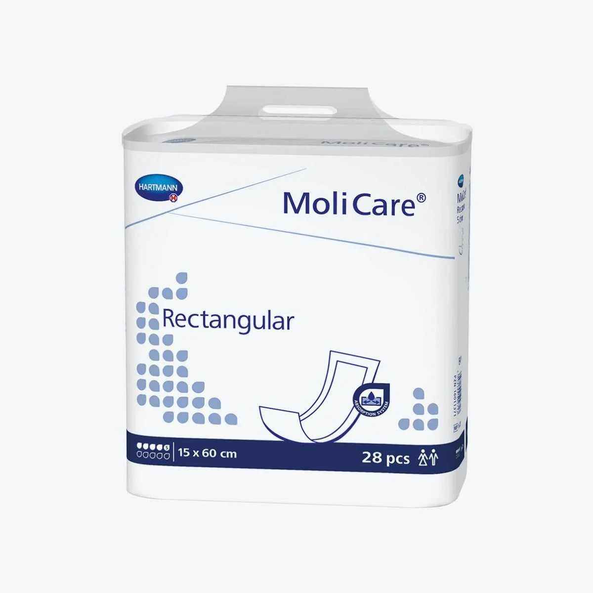 Protections droites MOLICARE rectangular 5G