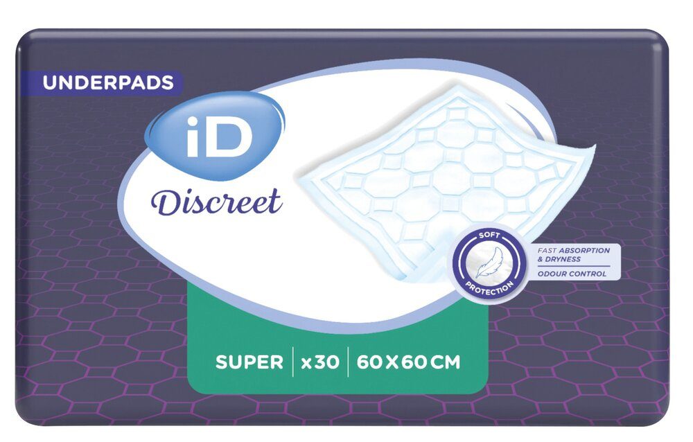 Alèse iD Discreet Underpads — Carton