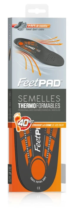Semelle biomécaniques thermoformables Orliman FeetPAD - vue 2