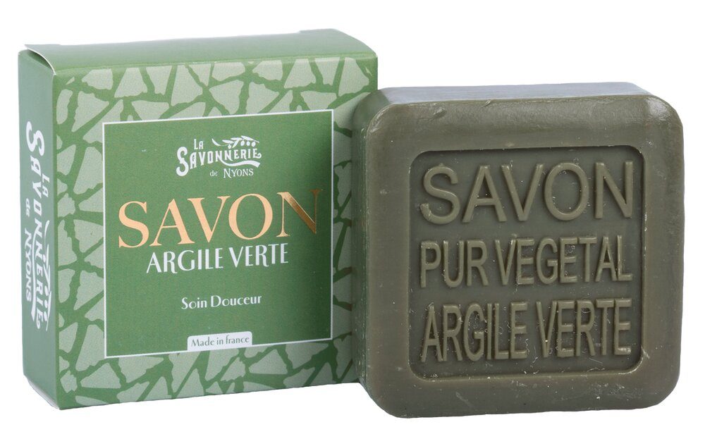 Savon à l'argile verte