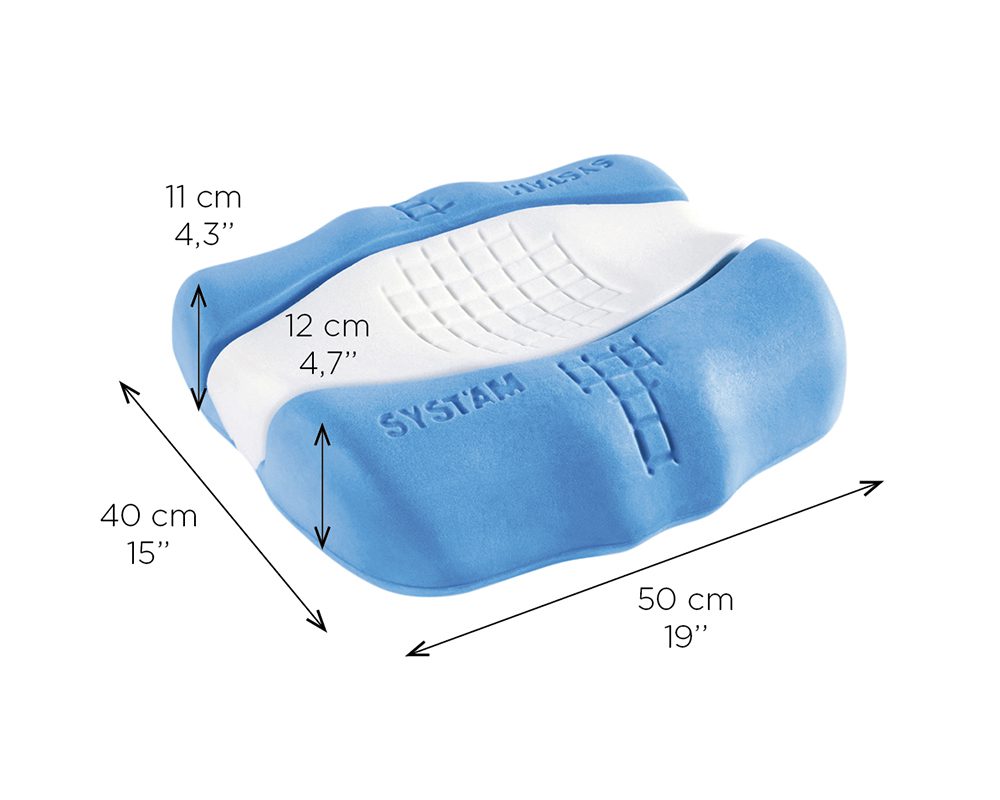 Oreiller cervical réversible à mémoire de forme Systam - vue 2