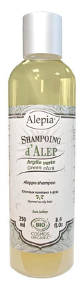 Shampoing d'Alep Aloe Vera à l'argile verte