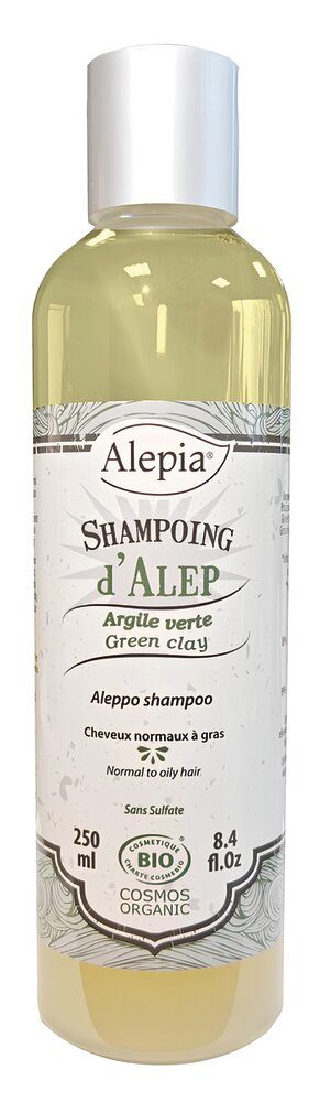 Shampoing d'Alep Aloe Vera à l'argile verte