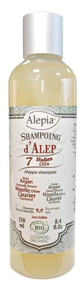 Shampoing d'Alep Aloe Vera aux 7 huiles