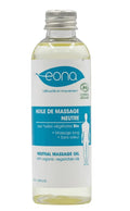 Huile de massage neutre bio