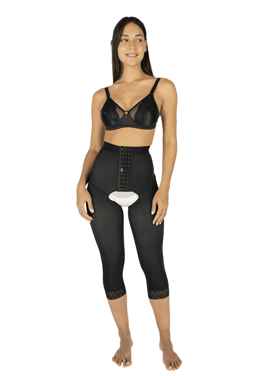 Lipo-Panty Elegance Coolmax EC002 compression post-liposuccion haut mollets Medical Z