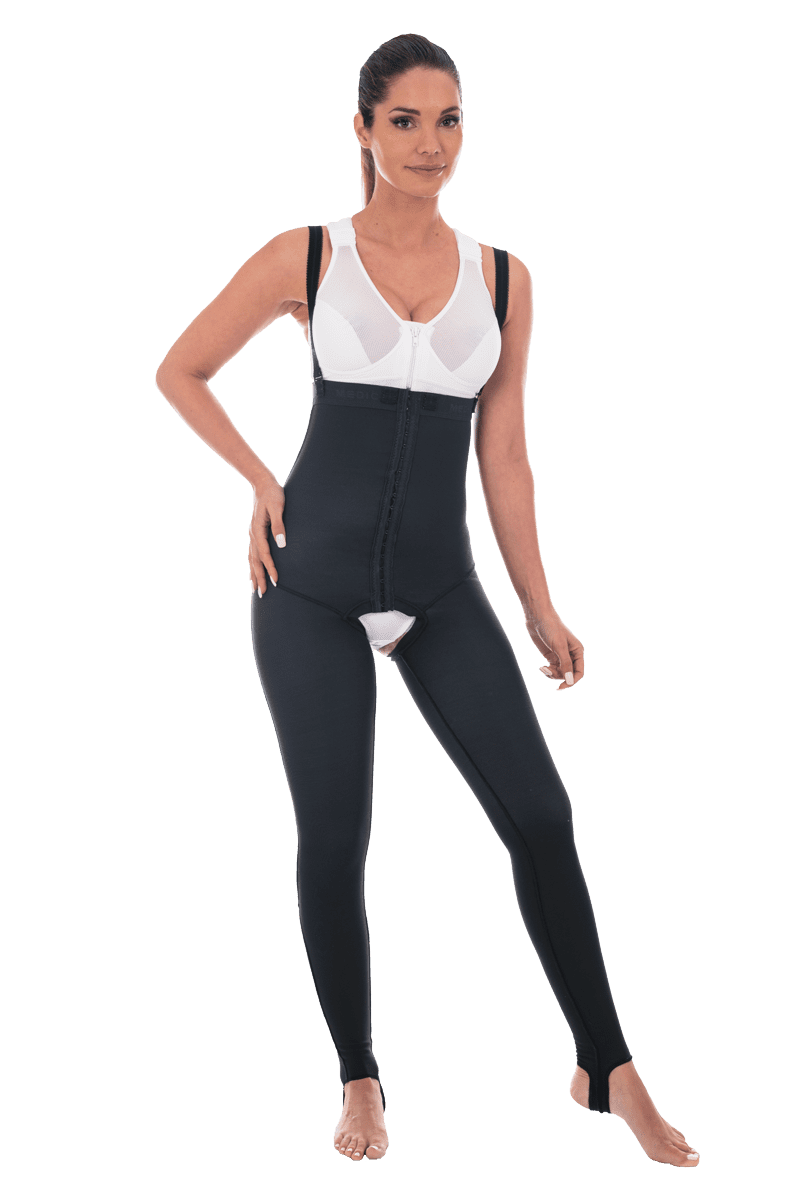 Lipo-Panty Elegance Coolmax EC004 haut chevilles compression post-liposuccion Medical Z