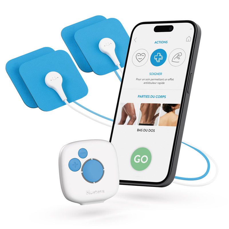 Appareil d'électrostimulation bluetooth avec application mobile