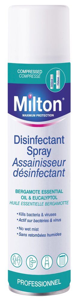 Aérosol assainisseur désinfectant MILTON