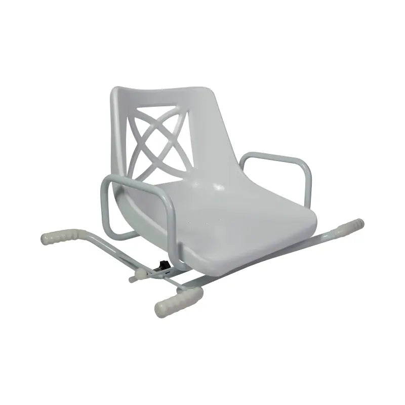 Siege de bain pivotant avec accoudoirs