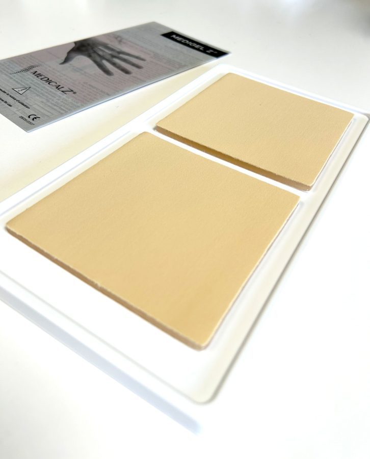 Feuille Medigel Z 5mm MG003 gel silicone cicatrice post-operatoire Medical Z