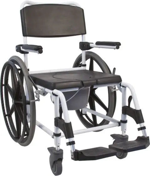 Chaise percée à roulettes Linea - vue 2