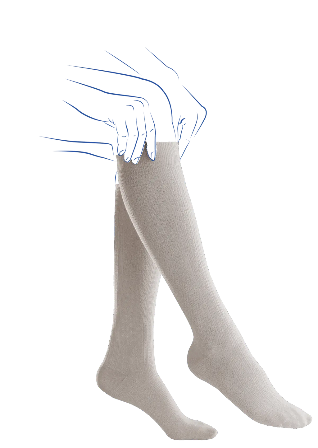 Chaussettes Venoflex Fast Coton Classe 3 - vue 2