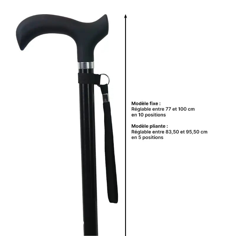 Canne Design aluminium (pliante ou fixe) - vue 7