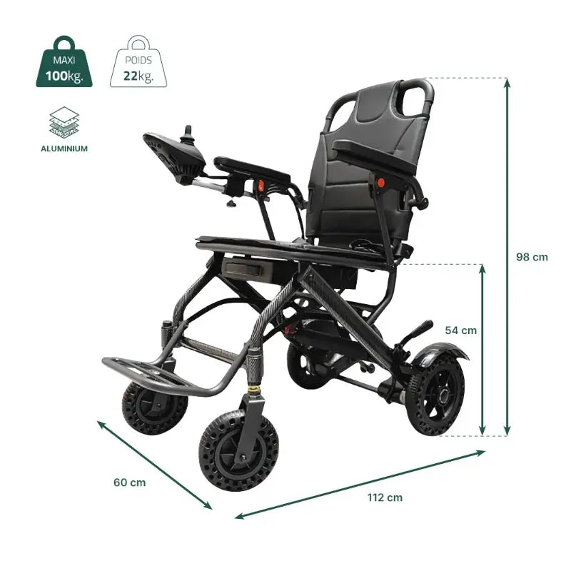 Fauteuil électrique léger et pliant New ID Mouv - vue 2
