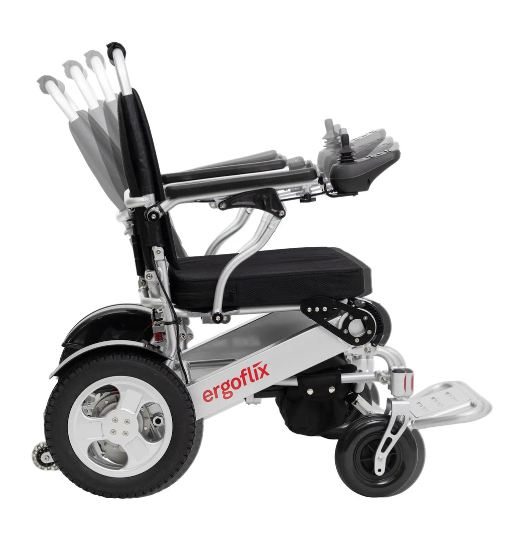 Fauteuil roulant électrique pliable Ergoflix L-Back - vue 3