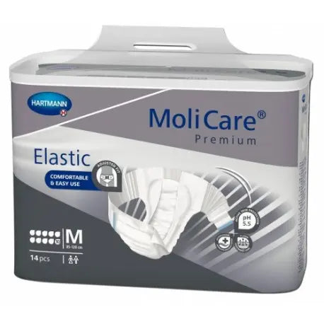Molicare Premium Elastic Hartmann - Taille M - 10 Gouttes