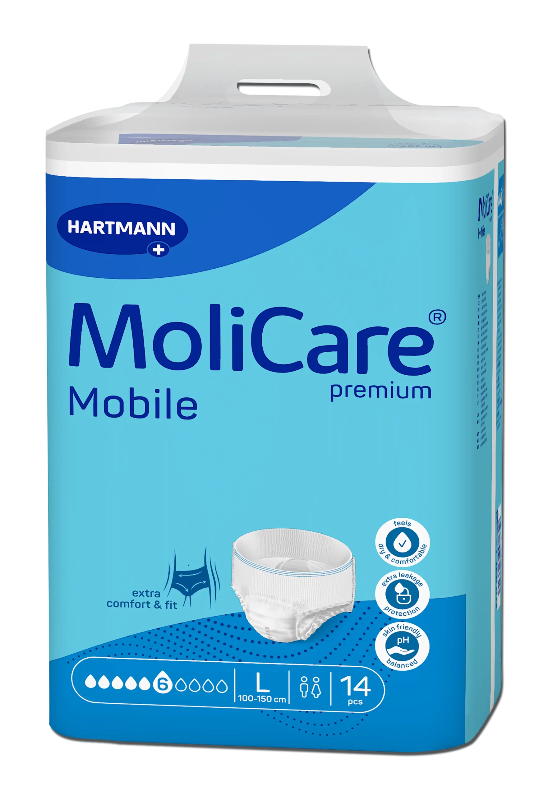 Hartmann Molicare Mobile Large (L) 6 Gouttes