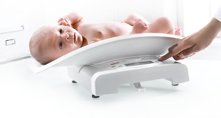 Pèse-bébé électronique et pèse-personne plat pour enfants SECA 384 - vue 4