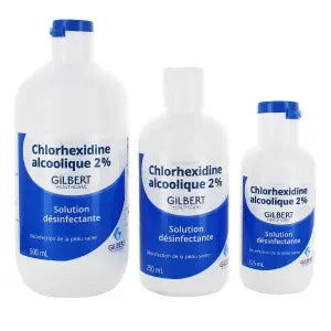 Chlorhexidine alcoolique 2% LABORATOIRES GILBERT
