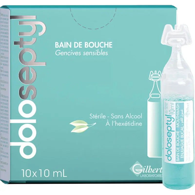 Bain de bouche sans alcool Doloseptyl