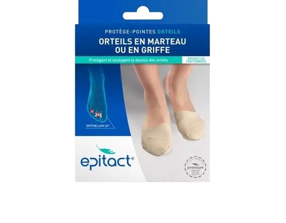 Protège-pointes orteil en marteau/griffe Epitact