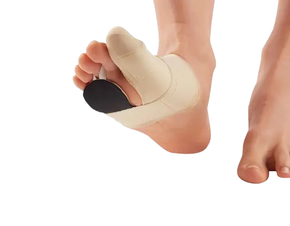 Orthèse double hallux valgus et douleur plantaire Epitact