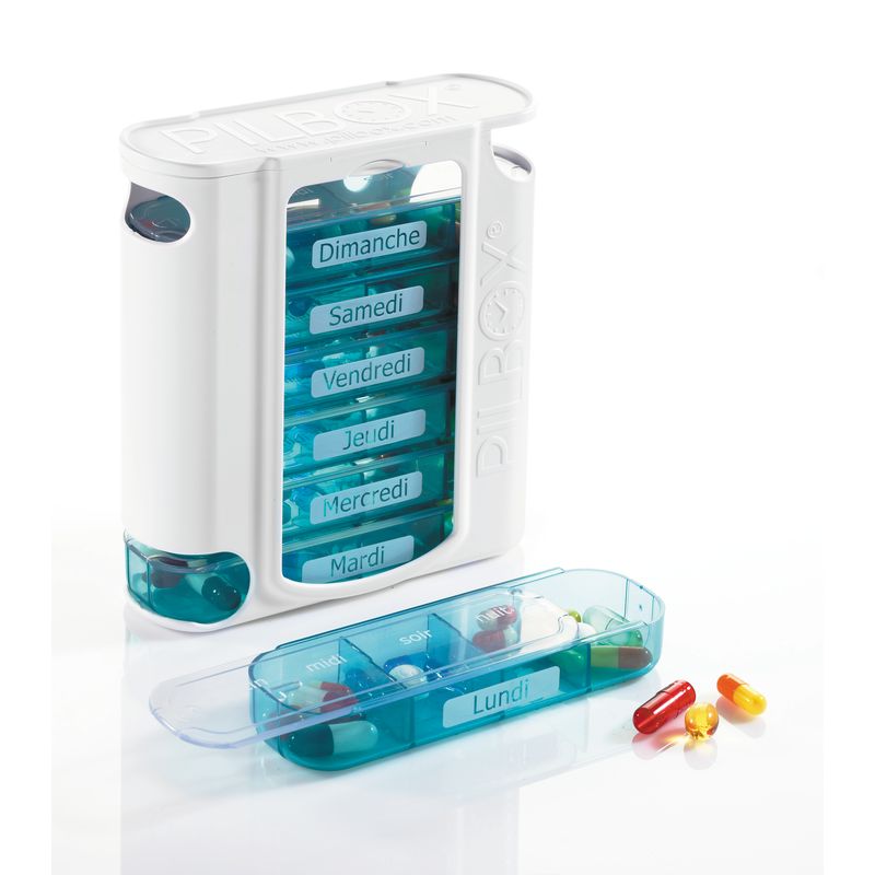 Pilbox 7 pour organiser et ne pas oublier ses médicaments