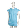 Bavoir-cape adulte avec poche récupératrice pour personnes dépendantes
