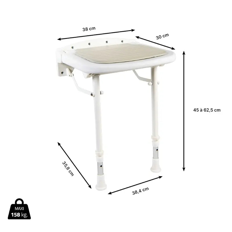 Siège de douche relevable Lagon - vue 4