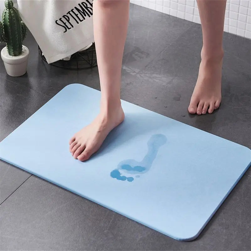 Tapis sortie de bain en diatomite - vue 2
